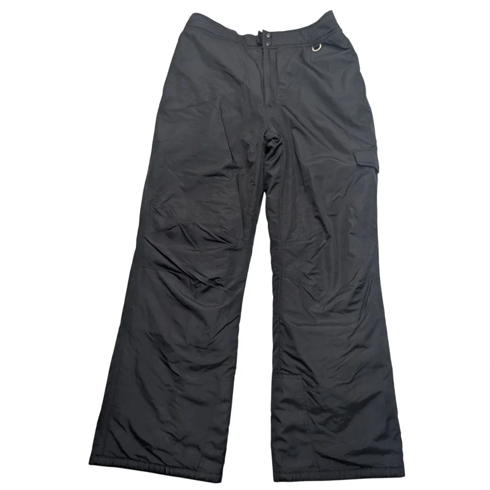 Slalom Snow Pants Mens XL Black Insulated Ski Snowboard Cargo MP927019